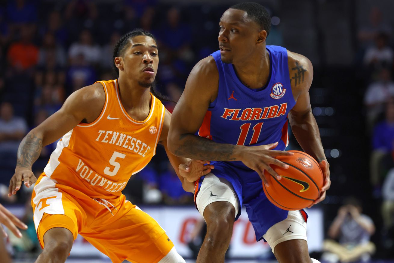 NCAA Basketball: Tennessee at Florida