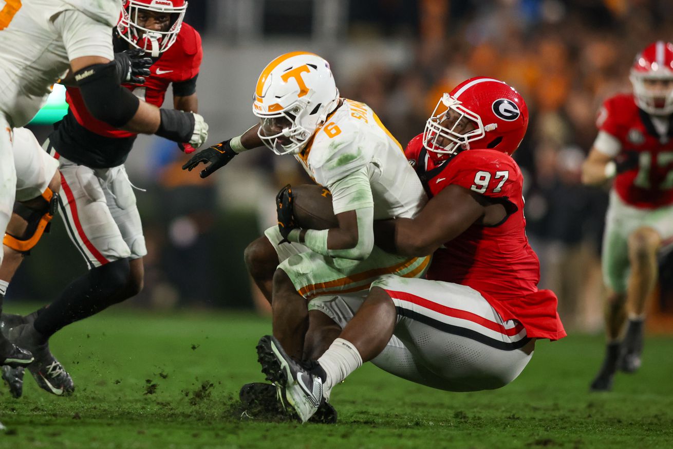 NCAA Football: Tennessee at Georgia