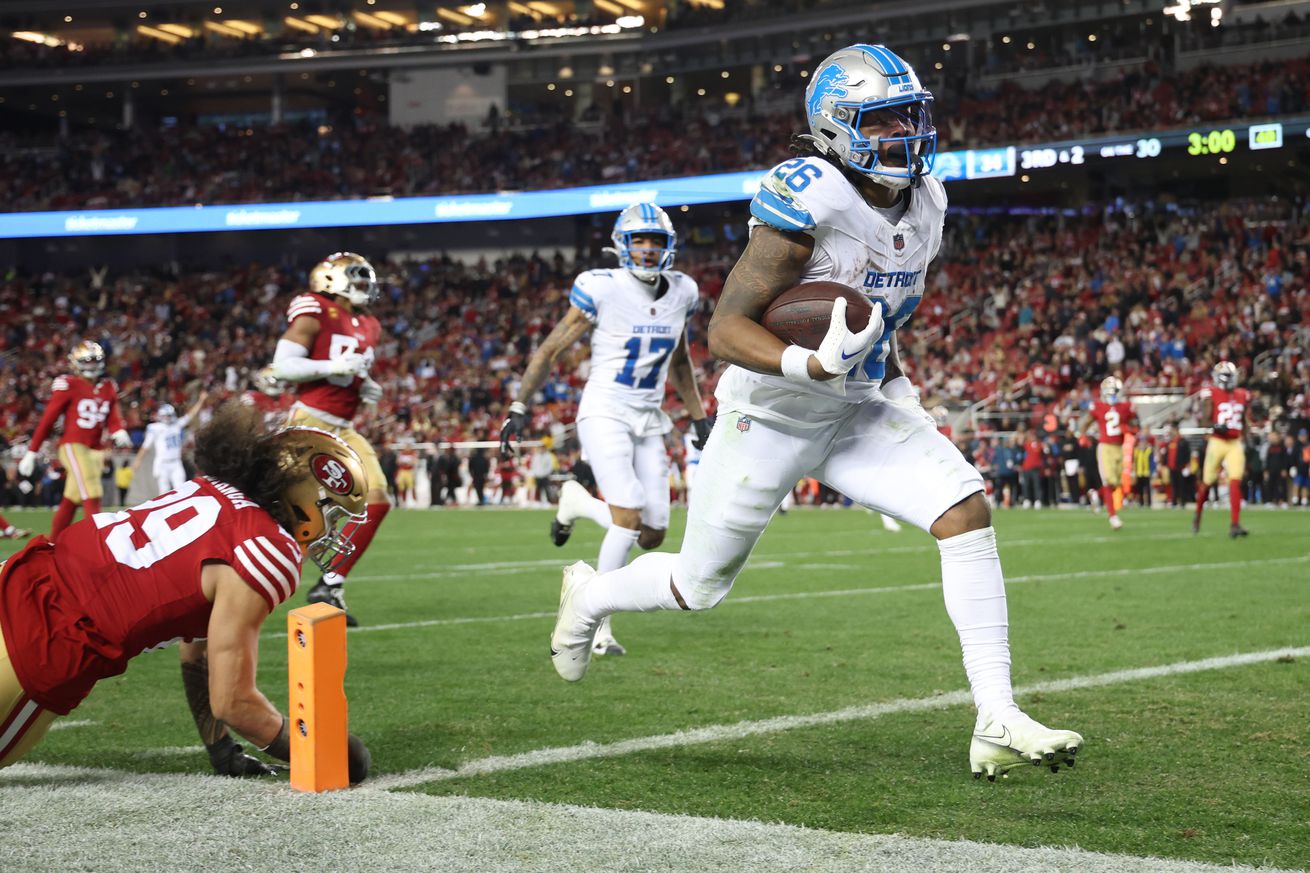 Detroit Lions v San Francisco 49ers