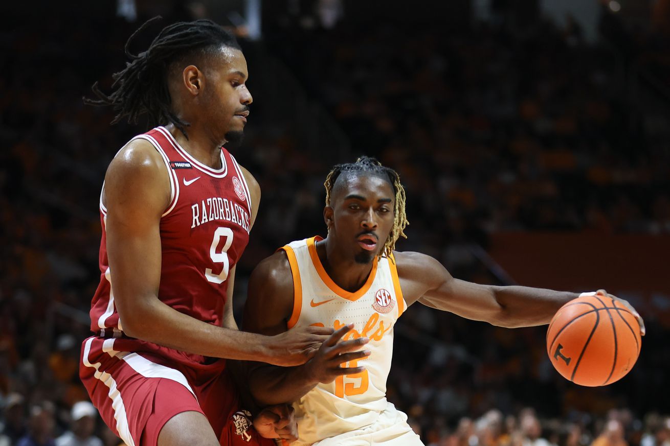 NCAA Basketball: Arkansas at Tennessee