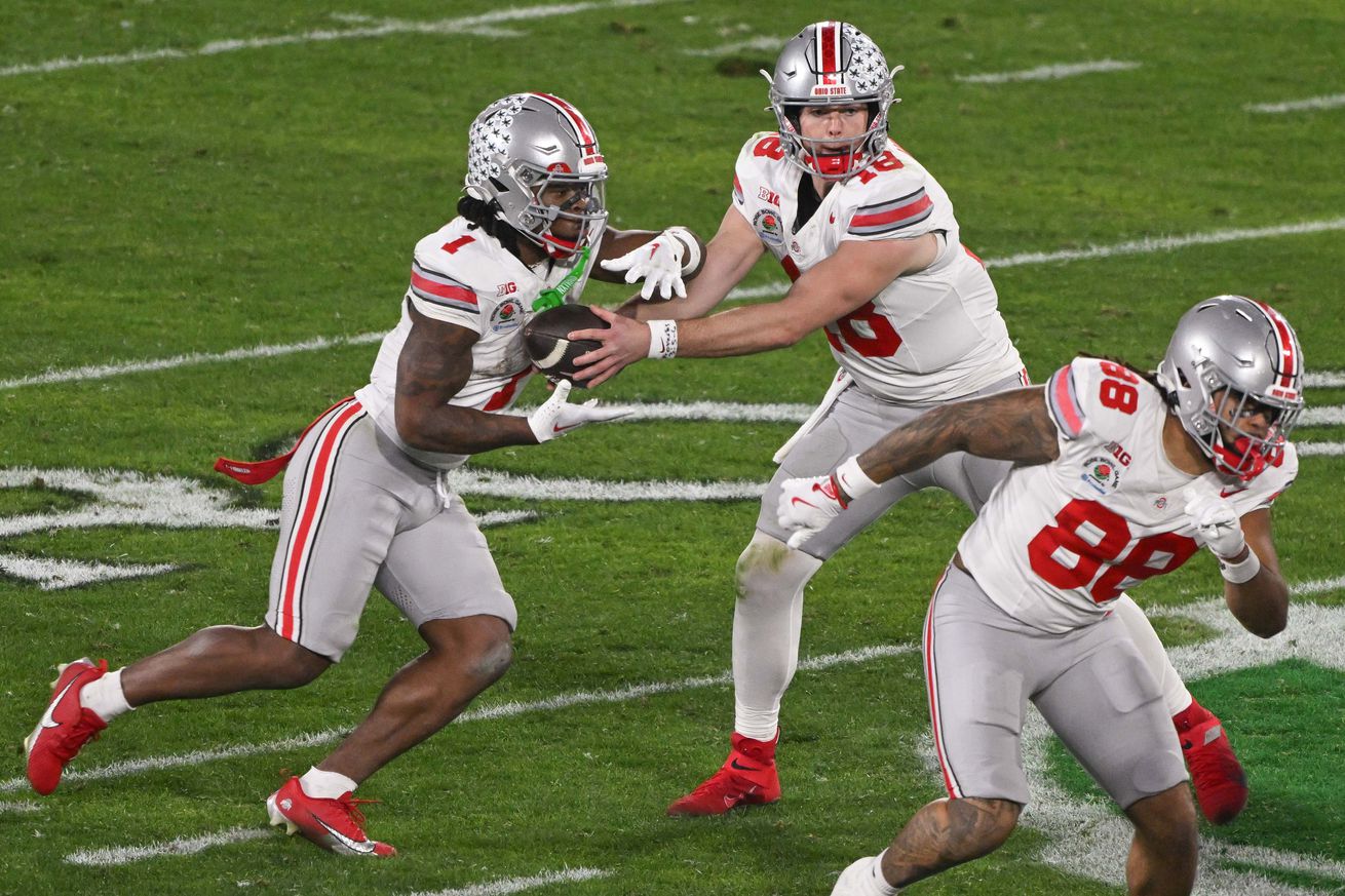 NCAA Football: Rose Bowl-Ohio State at Oregon