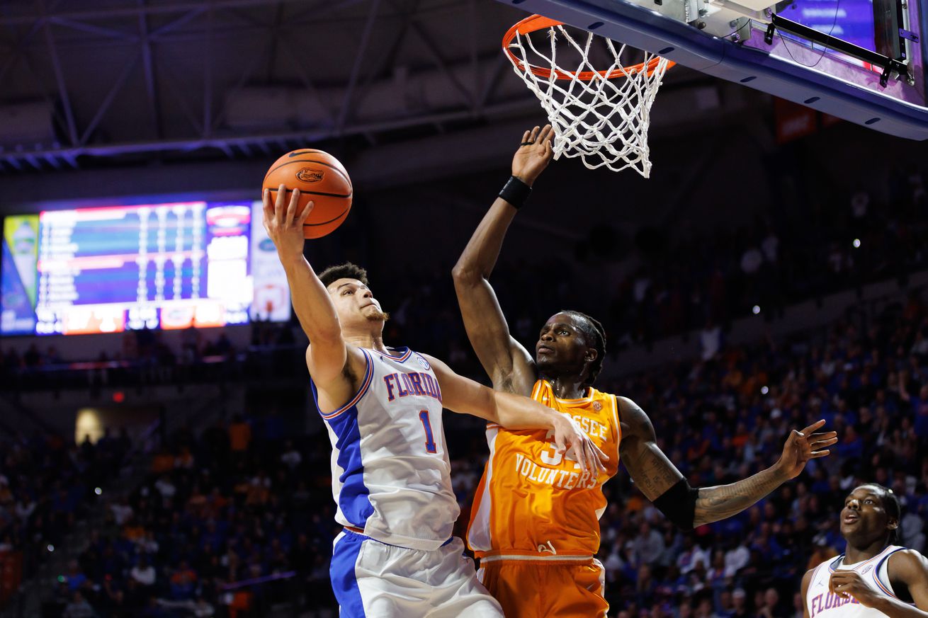 NCAA Basketball: Tennessee at Florida