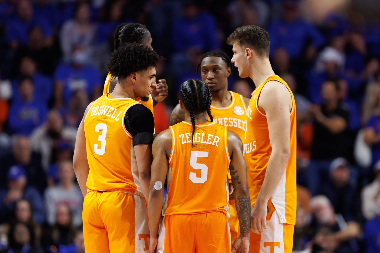 NCAA Basketball: Tennessee at Florida