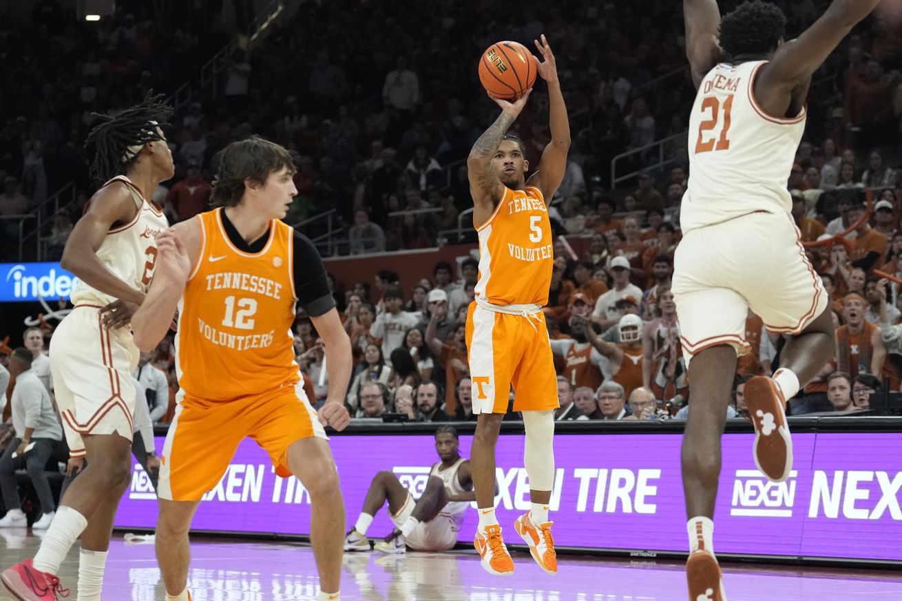 NCAA Basketball: Tennessee at Texas