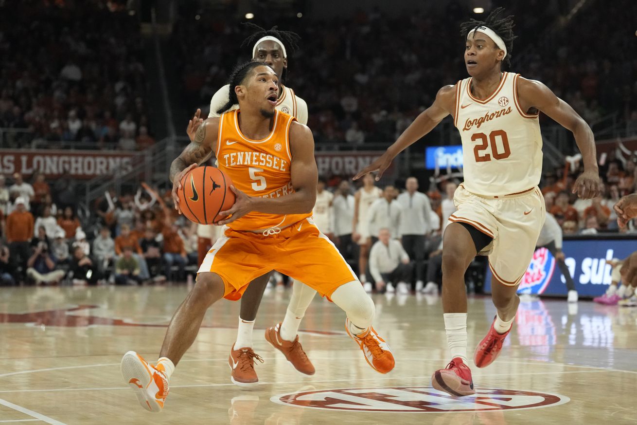 NCAA Basketball: Tennessee at Texas