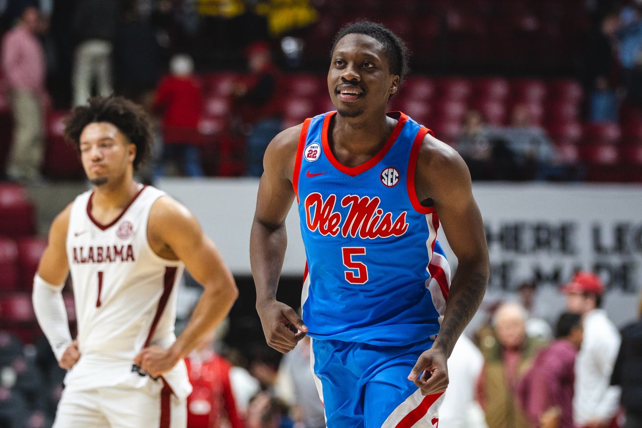 NCAA Basketball: Mississippi at Alabama