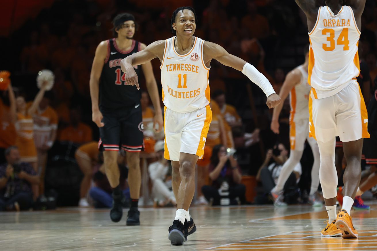 NCAA Basketball: Georgia at Tennessee