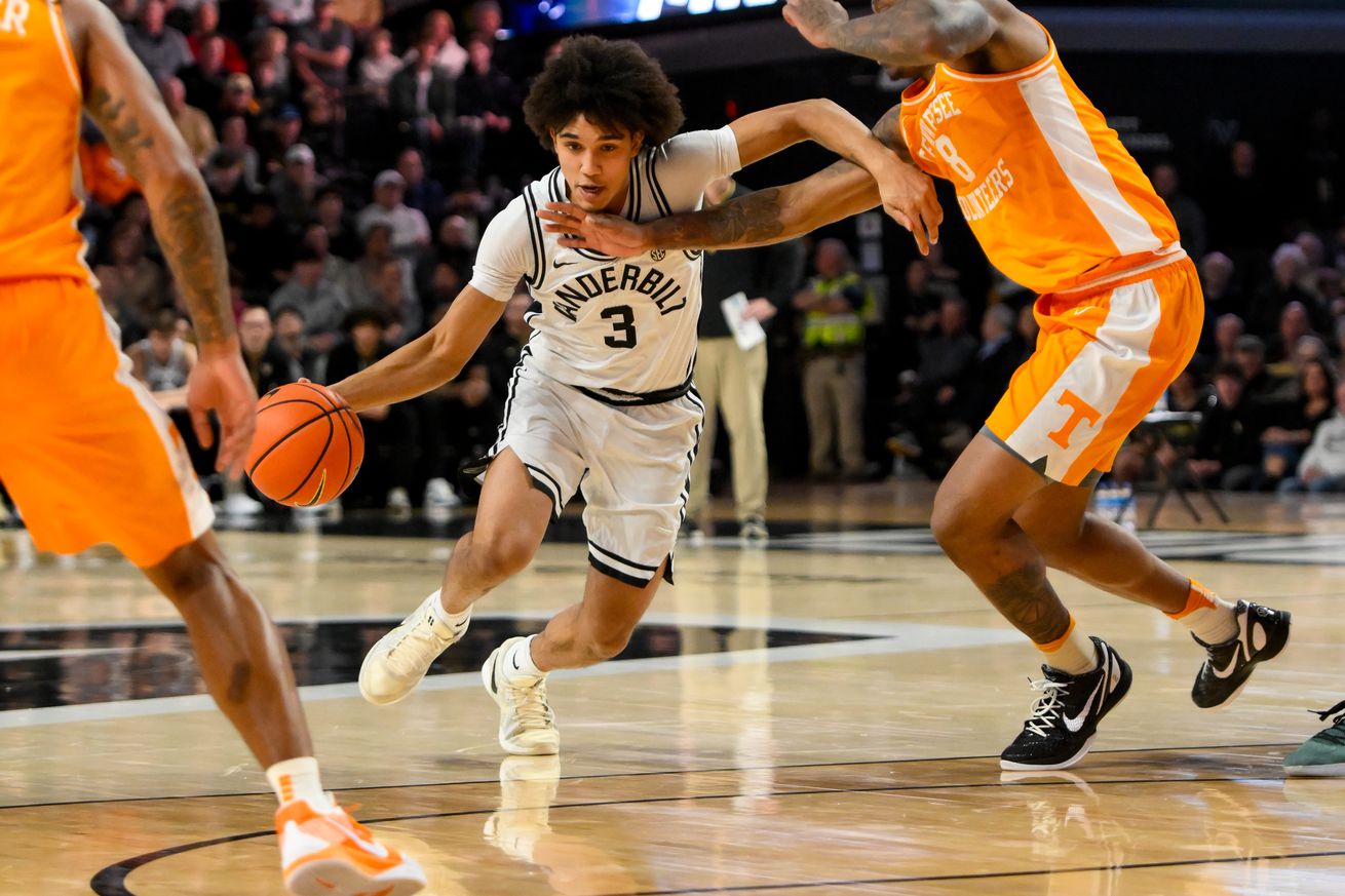 NCAA Basketball: Tennessee at Vanderbilt