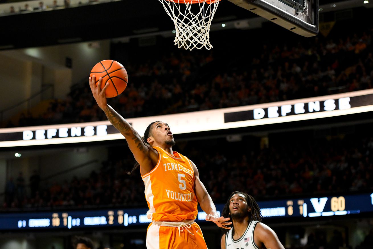 NCAA Basketball: Tennessee at Vanderbilt