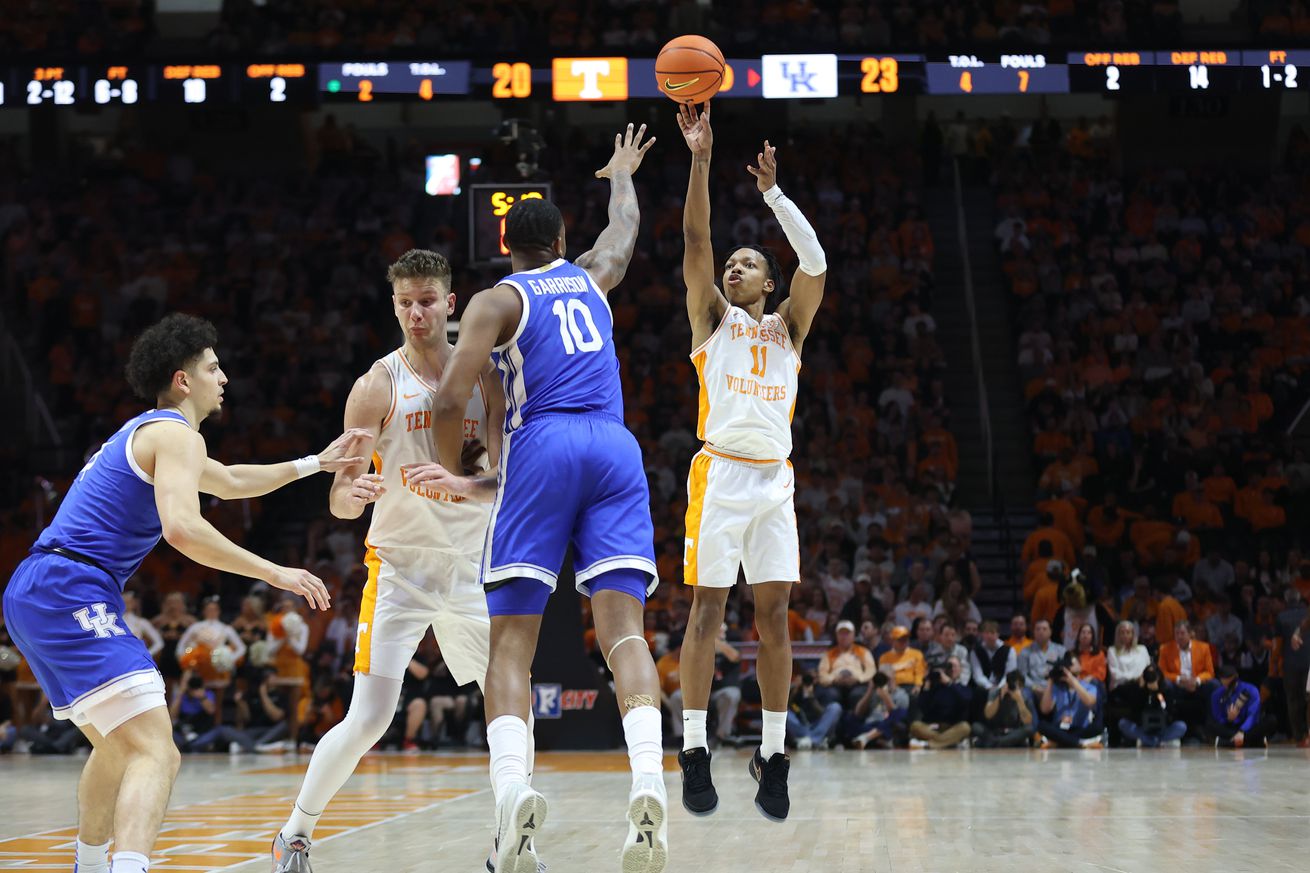 NCAA Basketball: Kentucky at Tennessee