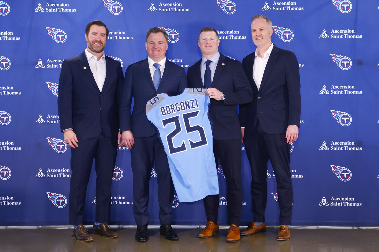 Tennessee Titans Introduce Mike Borgonzi as New General Manager