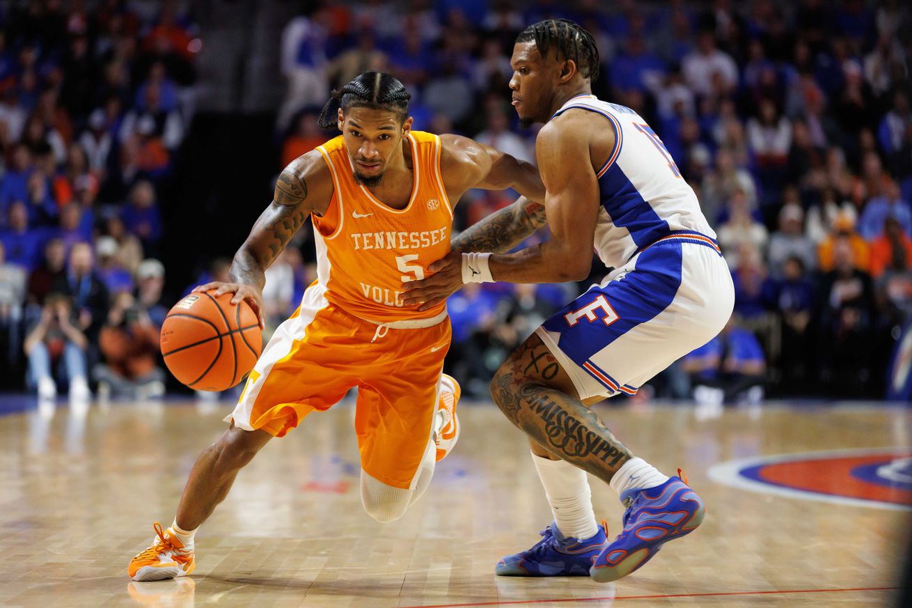 NCAA Basketball: Tennessee at Florida