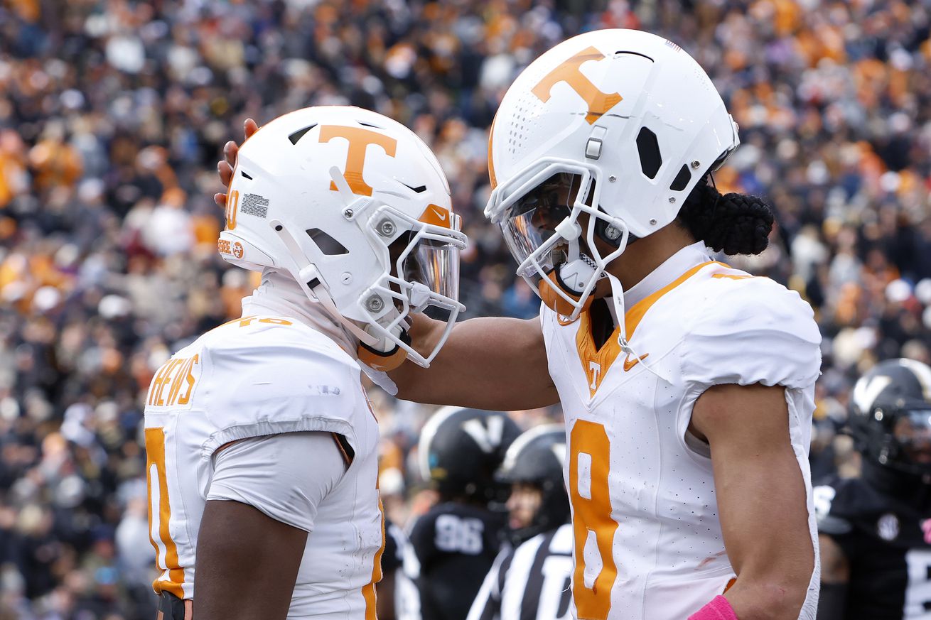 COLLEGE FOOTBALL: NOV 30 Tennessee at Vanderbilt