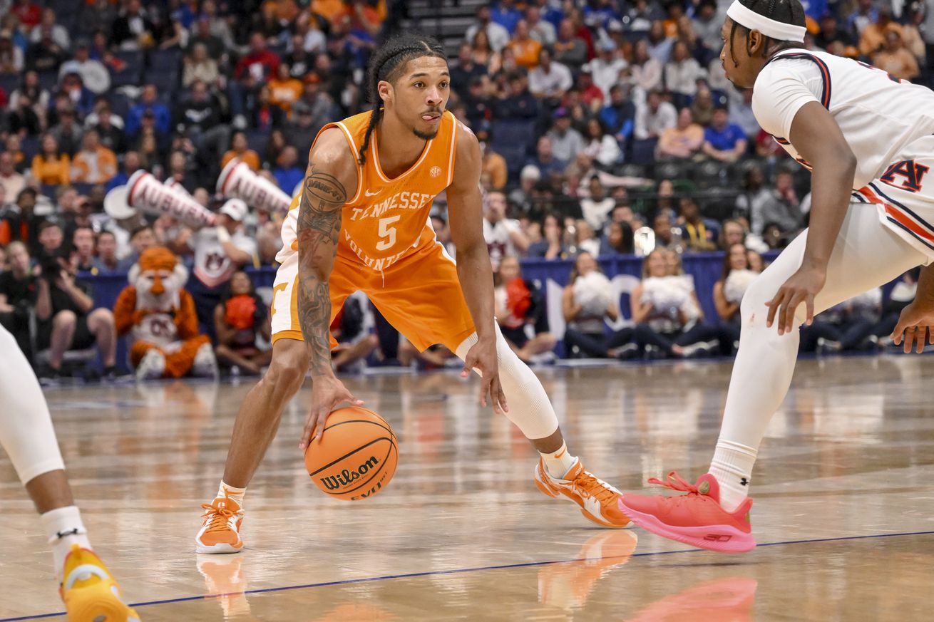 NCAA Basketball: SEC Conference Tournament Semifinal - Tennessee vs Auburn